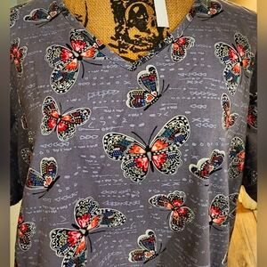 Scrubstar Butterfly Scrub 2XL